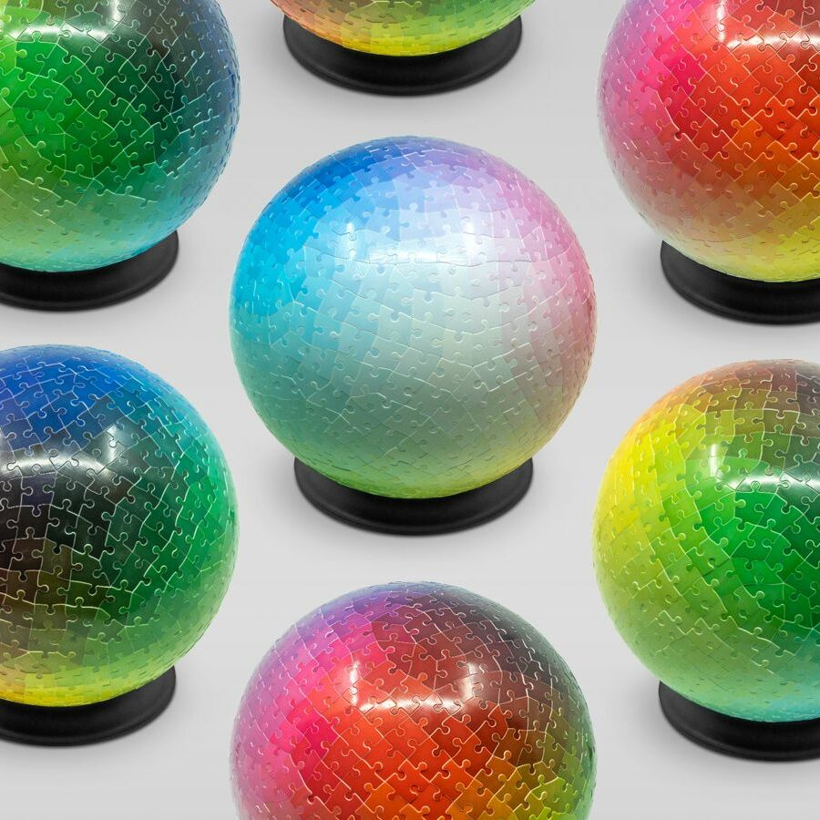 540 Colors 3D Sphere Puzzle