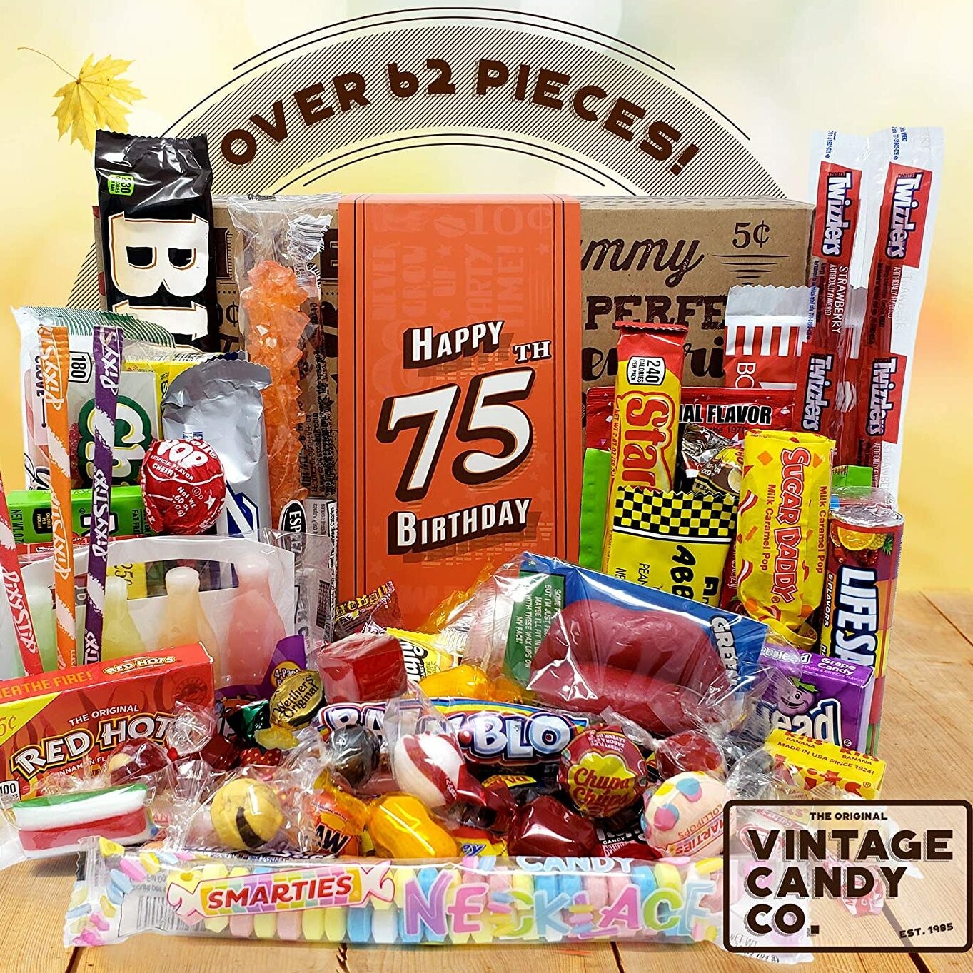 75 Years Retro Candy Gift Box