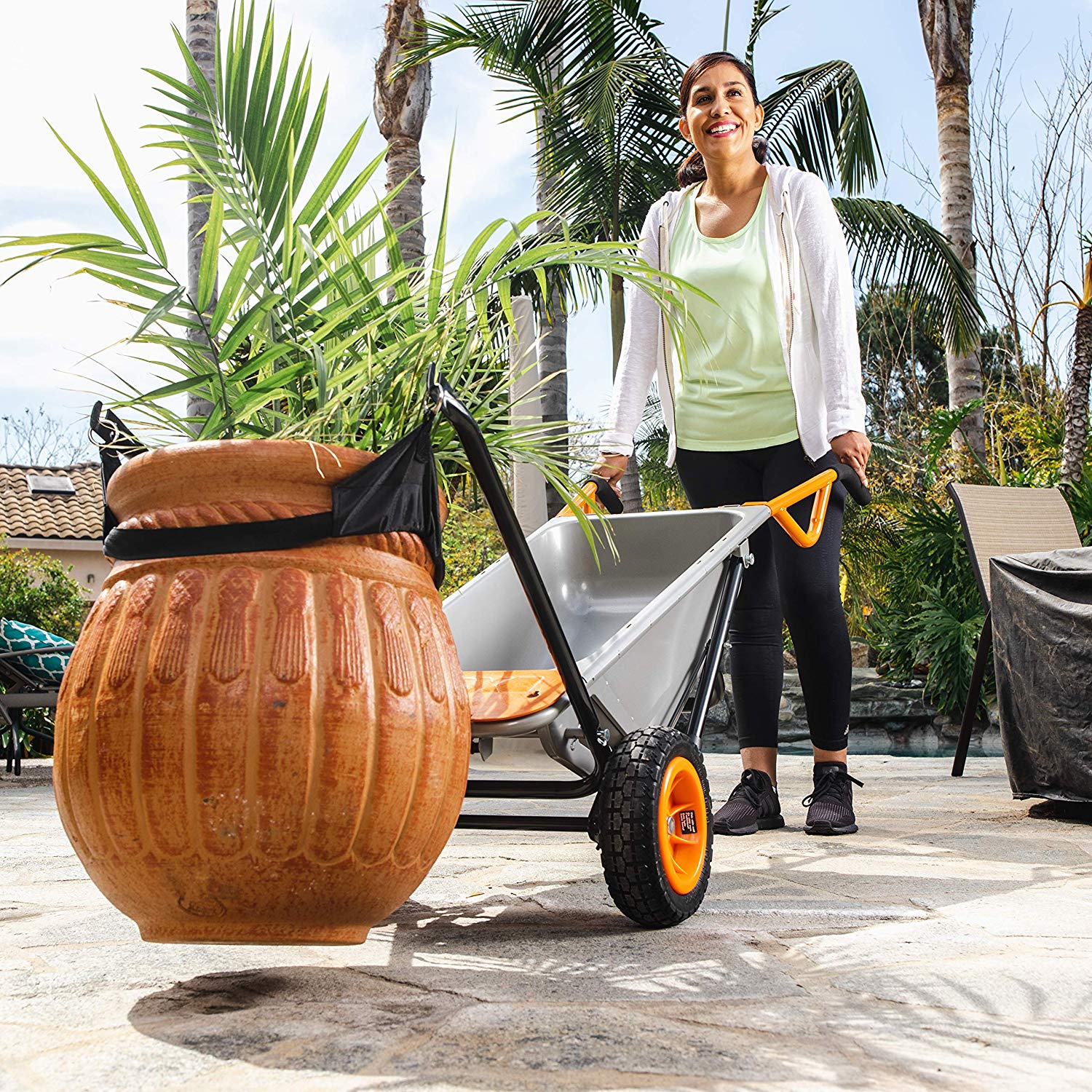 8-in-1 All-Purpose Wheelbarrow