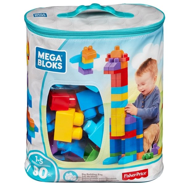 80-Piece Bloks Building Bag