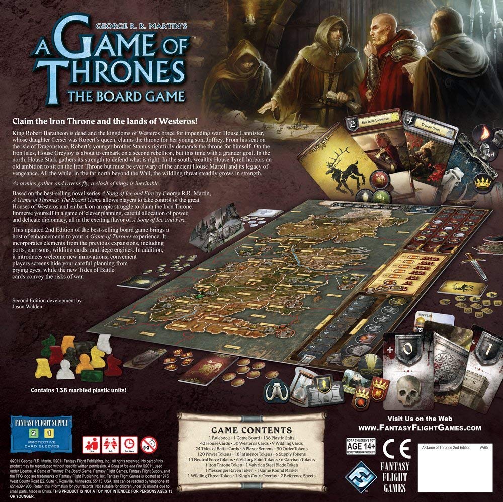 A Game of Thrones Boardgame