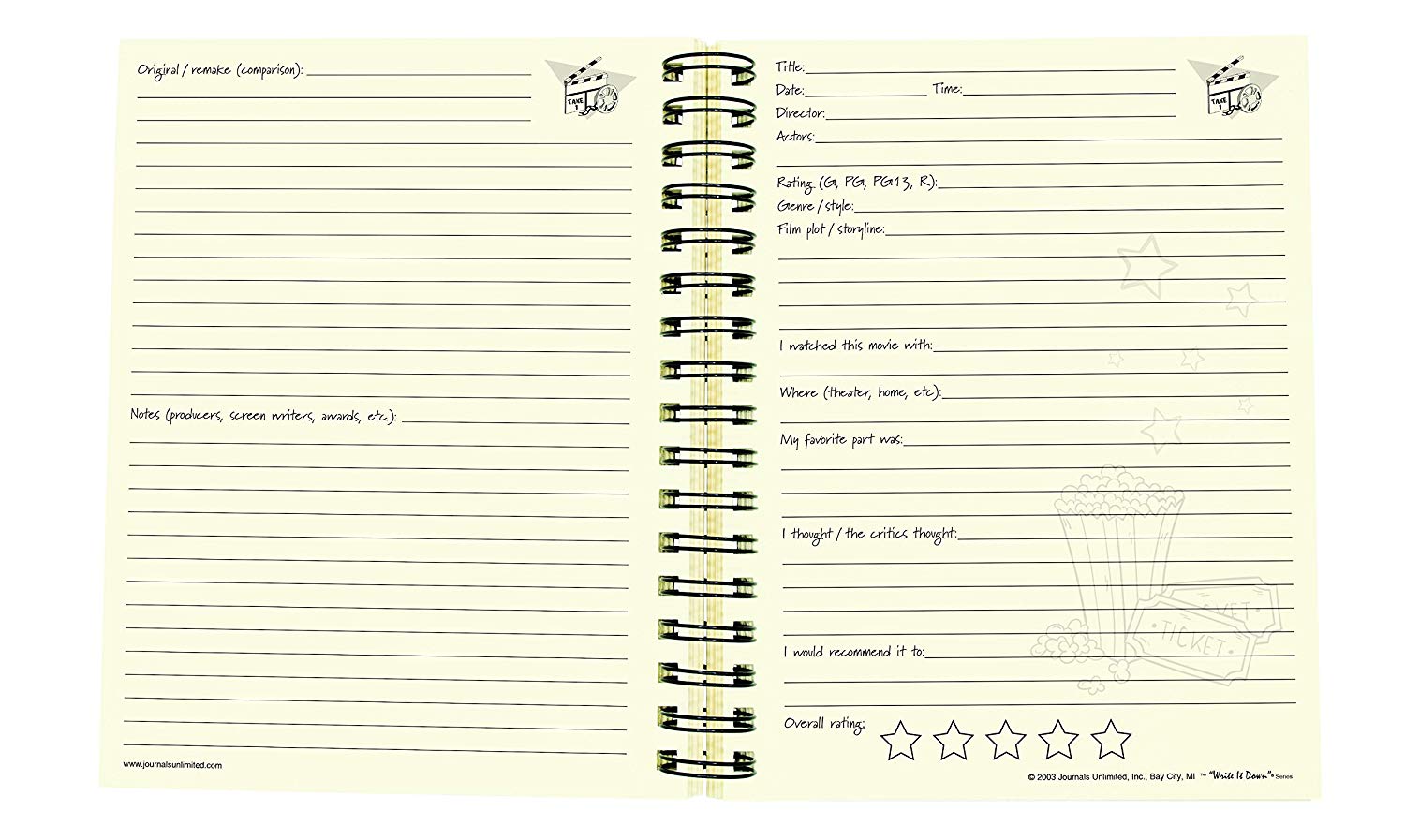 A Movie Lover's Journal