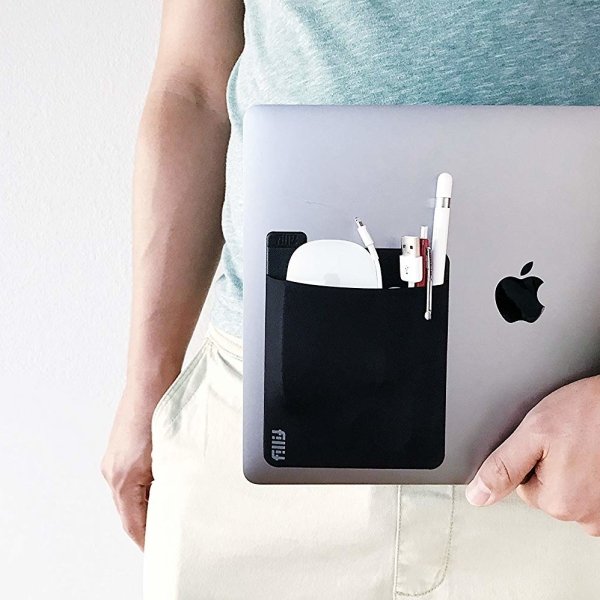 Adhesive Pocket Storage for Laptop