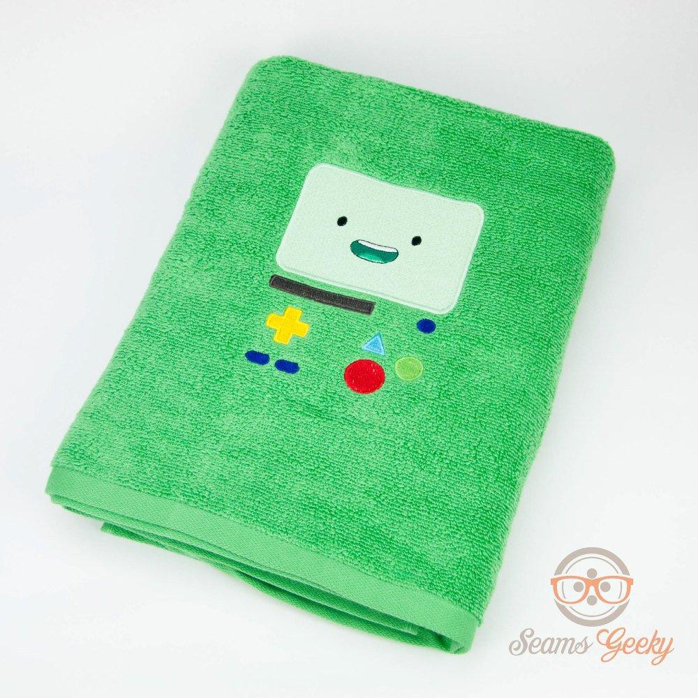 Adventure Time BMO Bath Towel