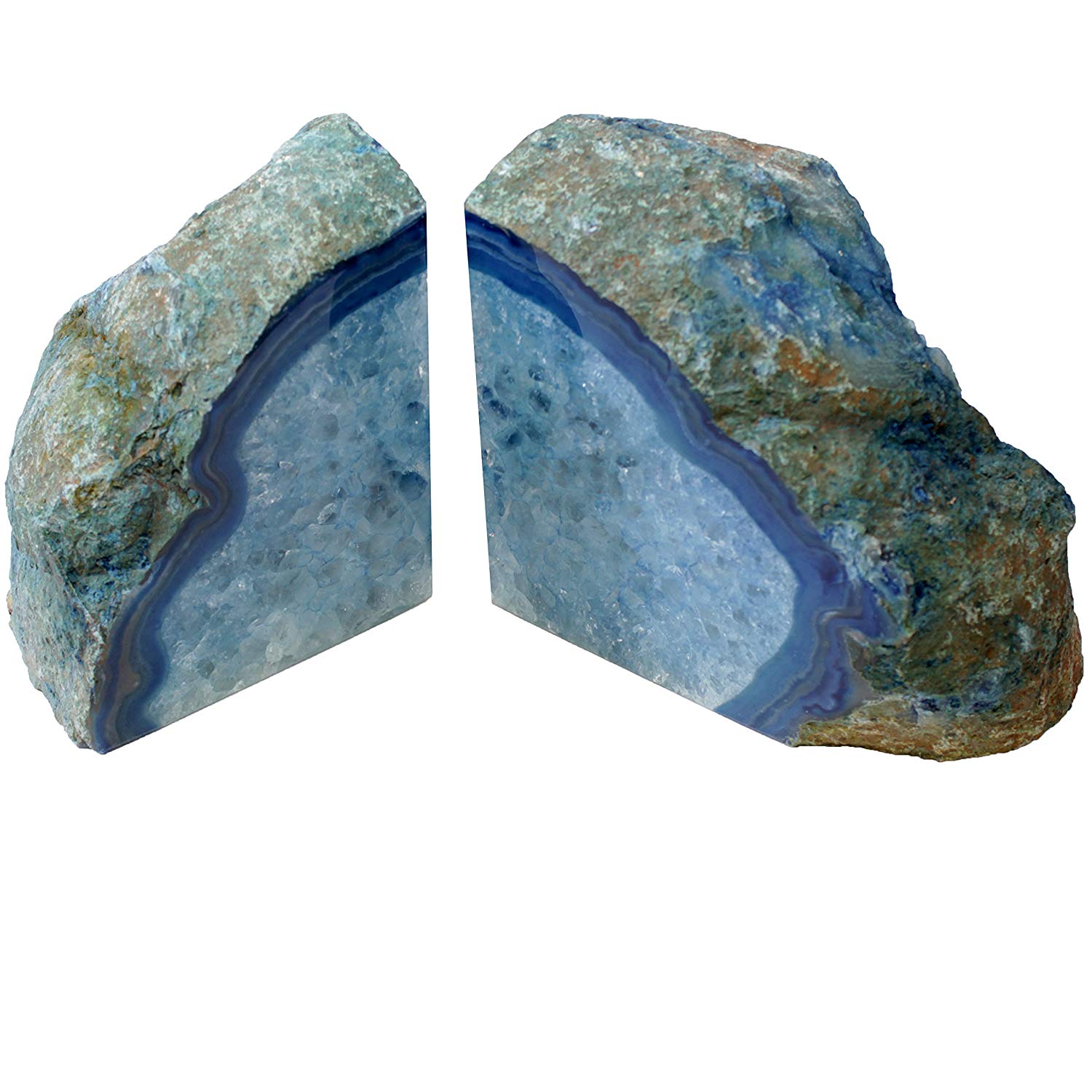 Agate Bookends