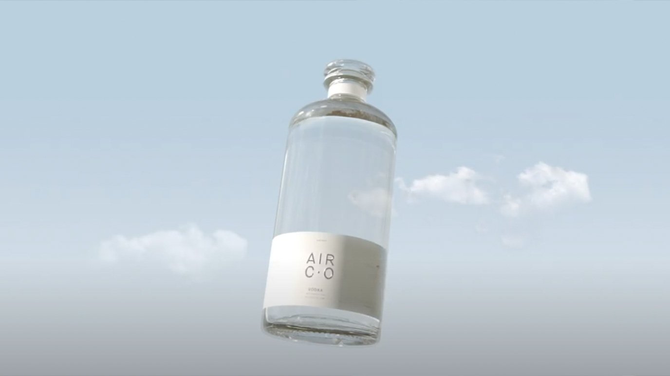 Air Vodka transforms CO₂ into Vodka