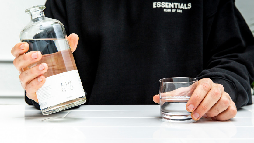 Air Vodka transforms CO₂ into Vodka