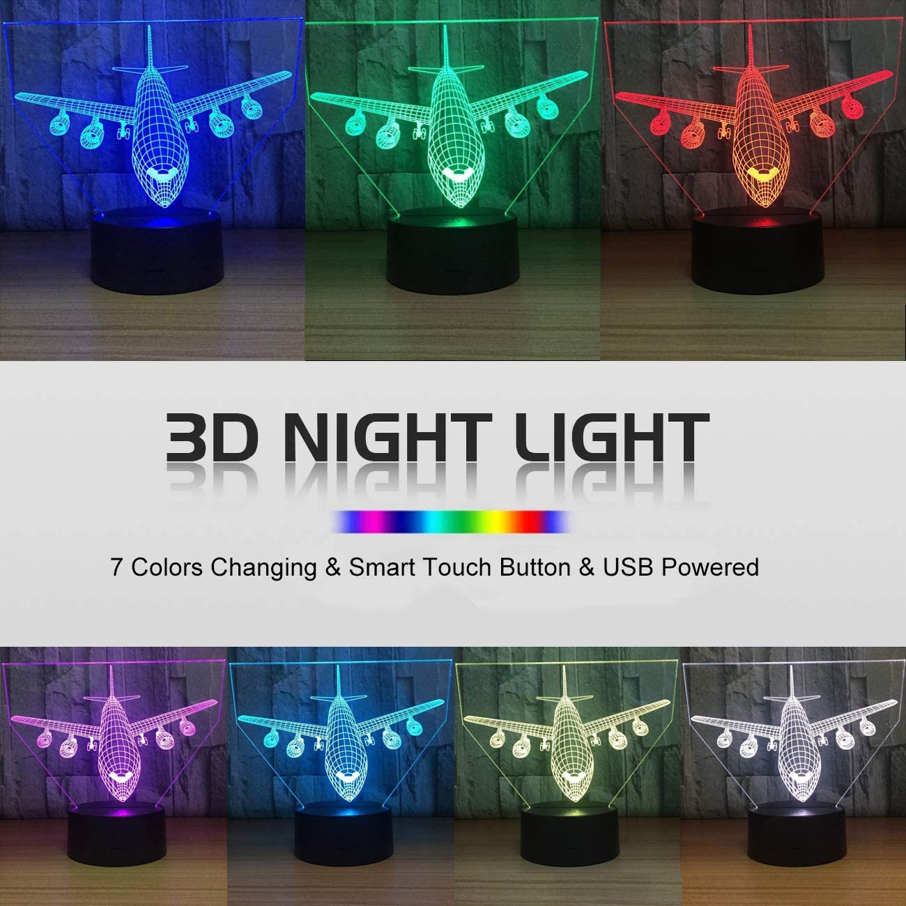 Airplane Night Light