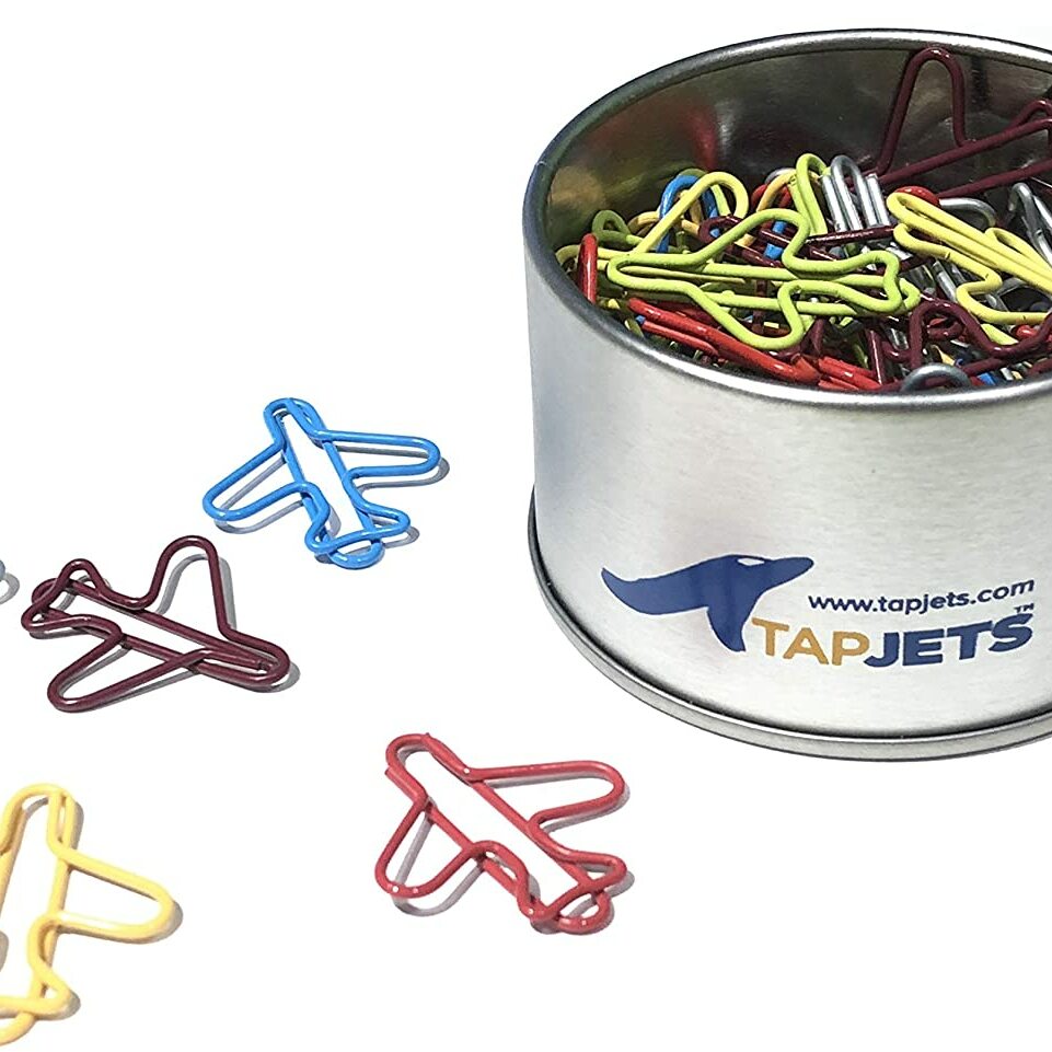 Airplane Paper Clips