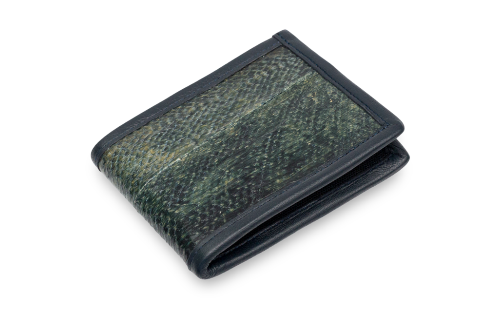 Alaska Salmon Leather Wallet