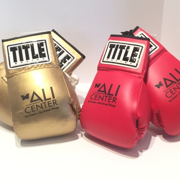 Ali Center Full Size Boxing Gloves