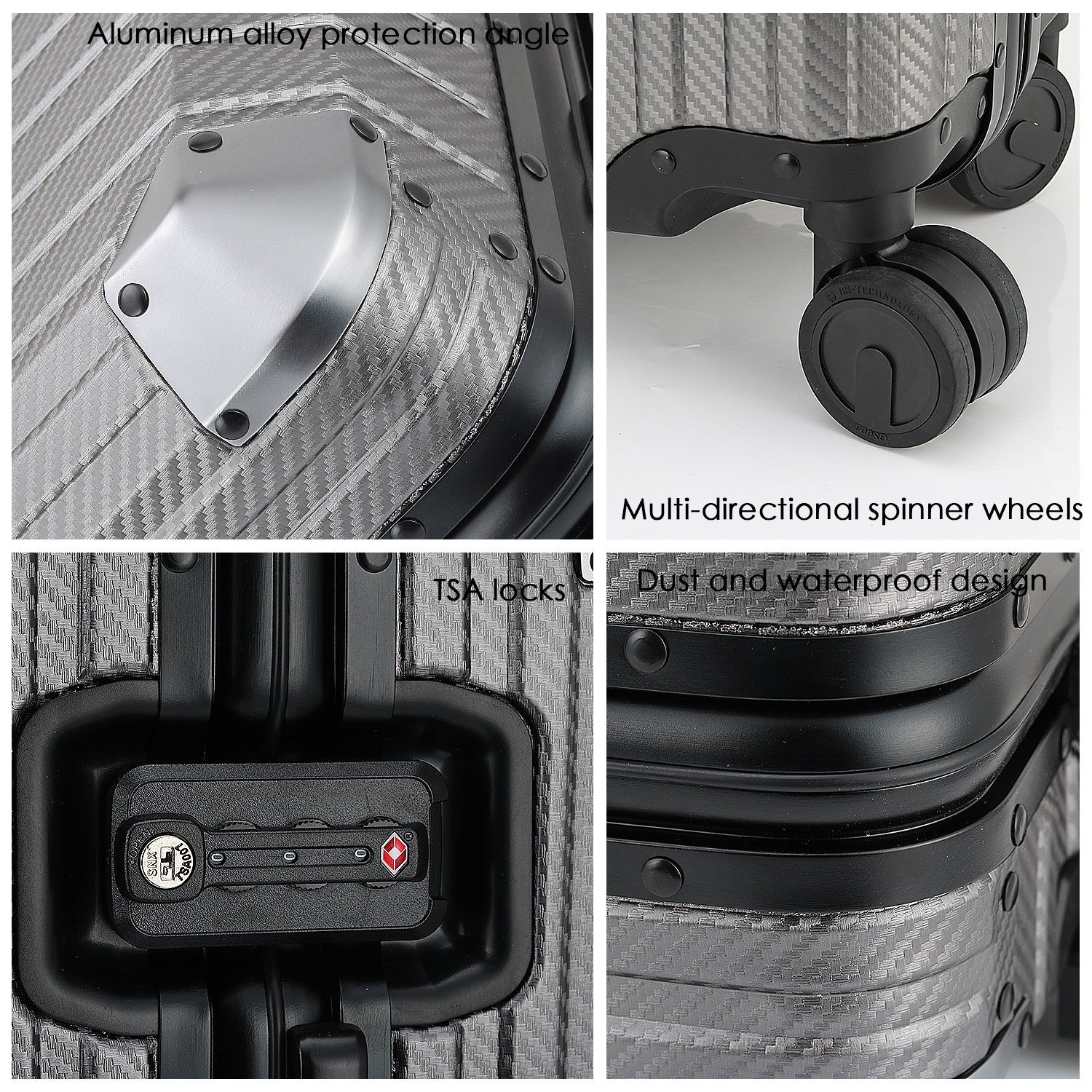 Aluminum Hard Shell Luggage