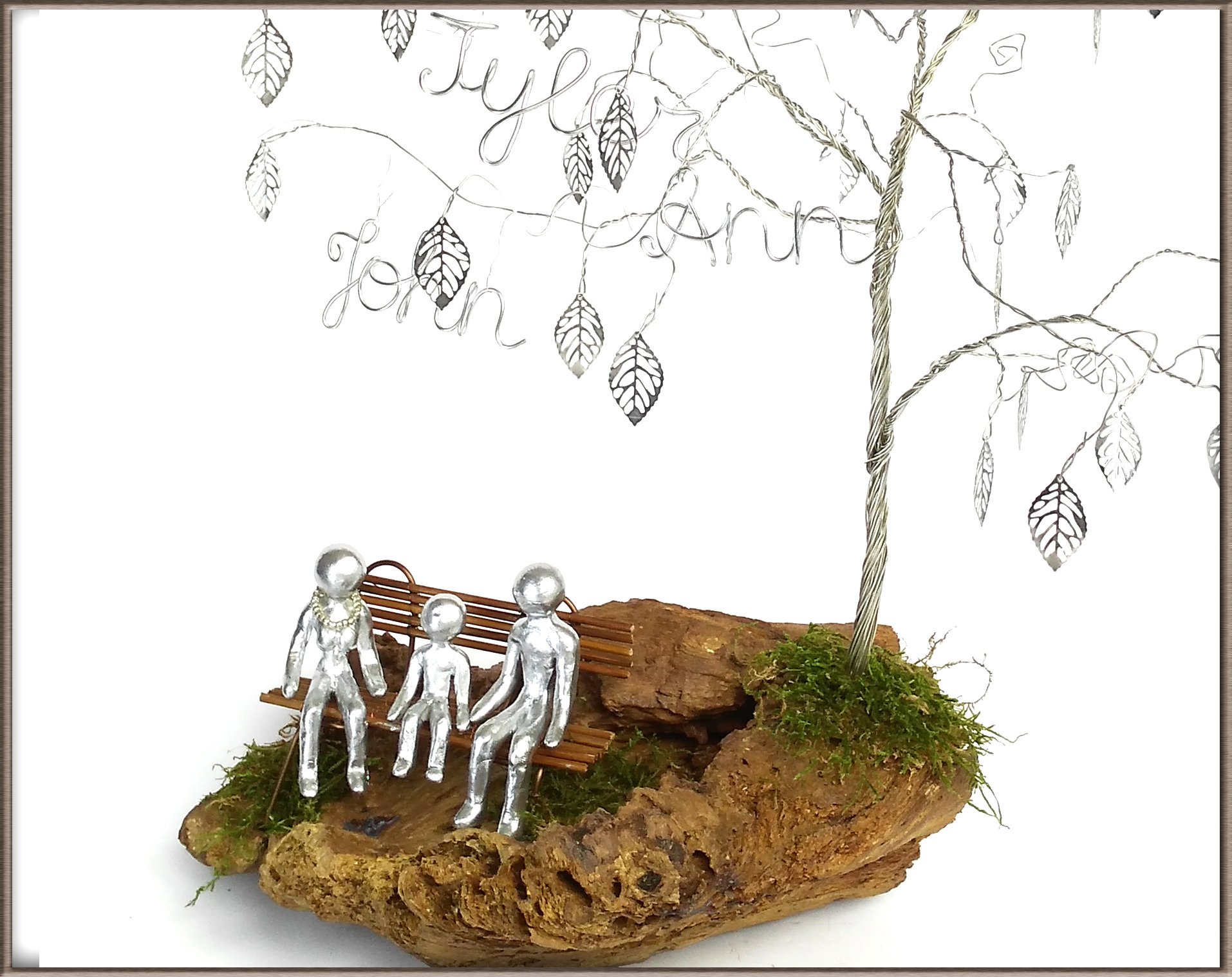 Aluminum Personalized Family Tree