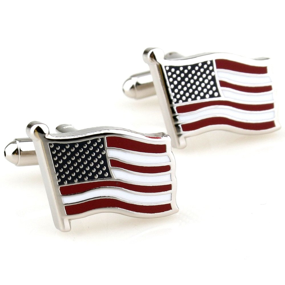 American Flag Cufflinks