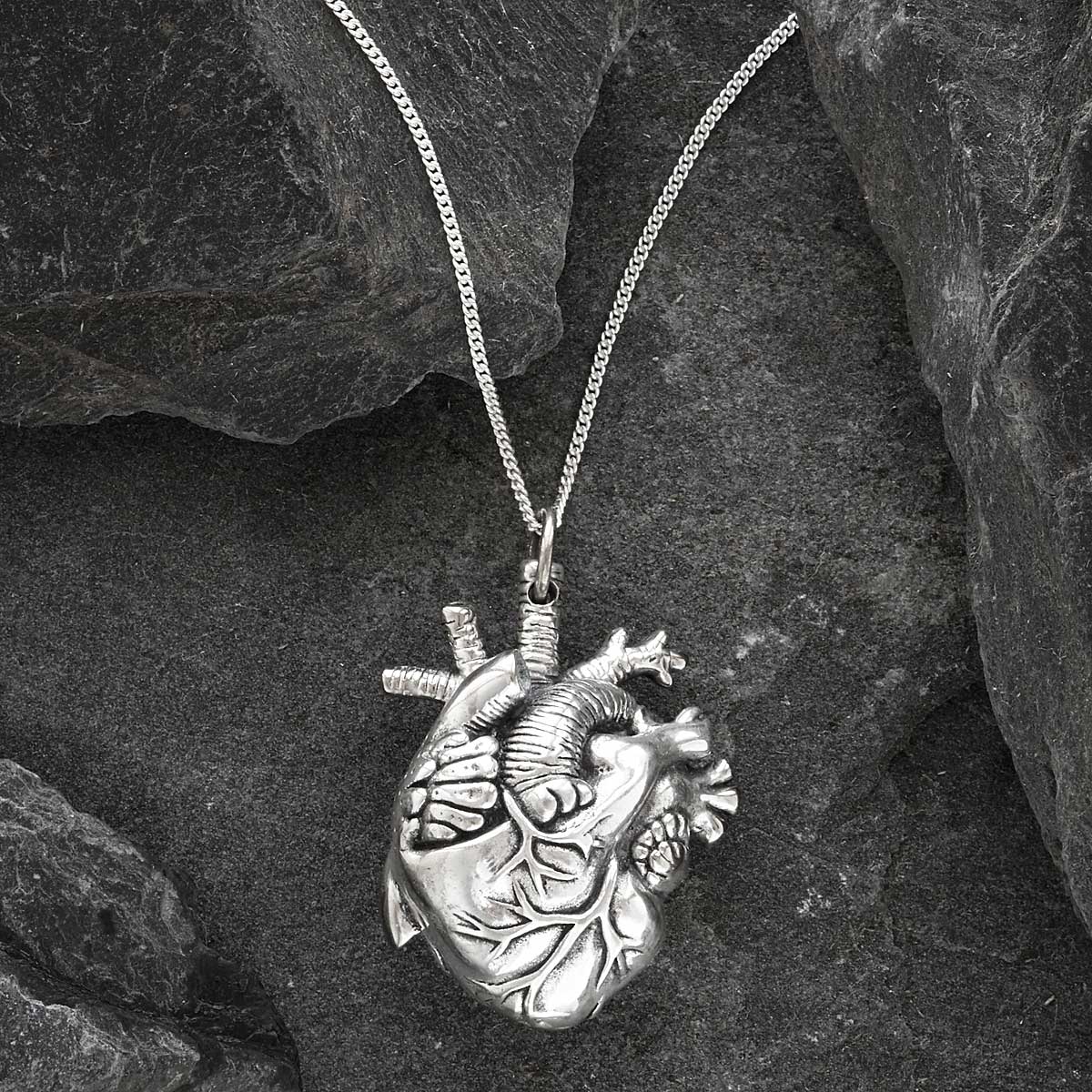 Anatomical Heart Pendant