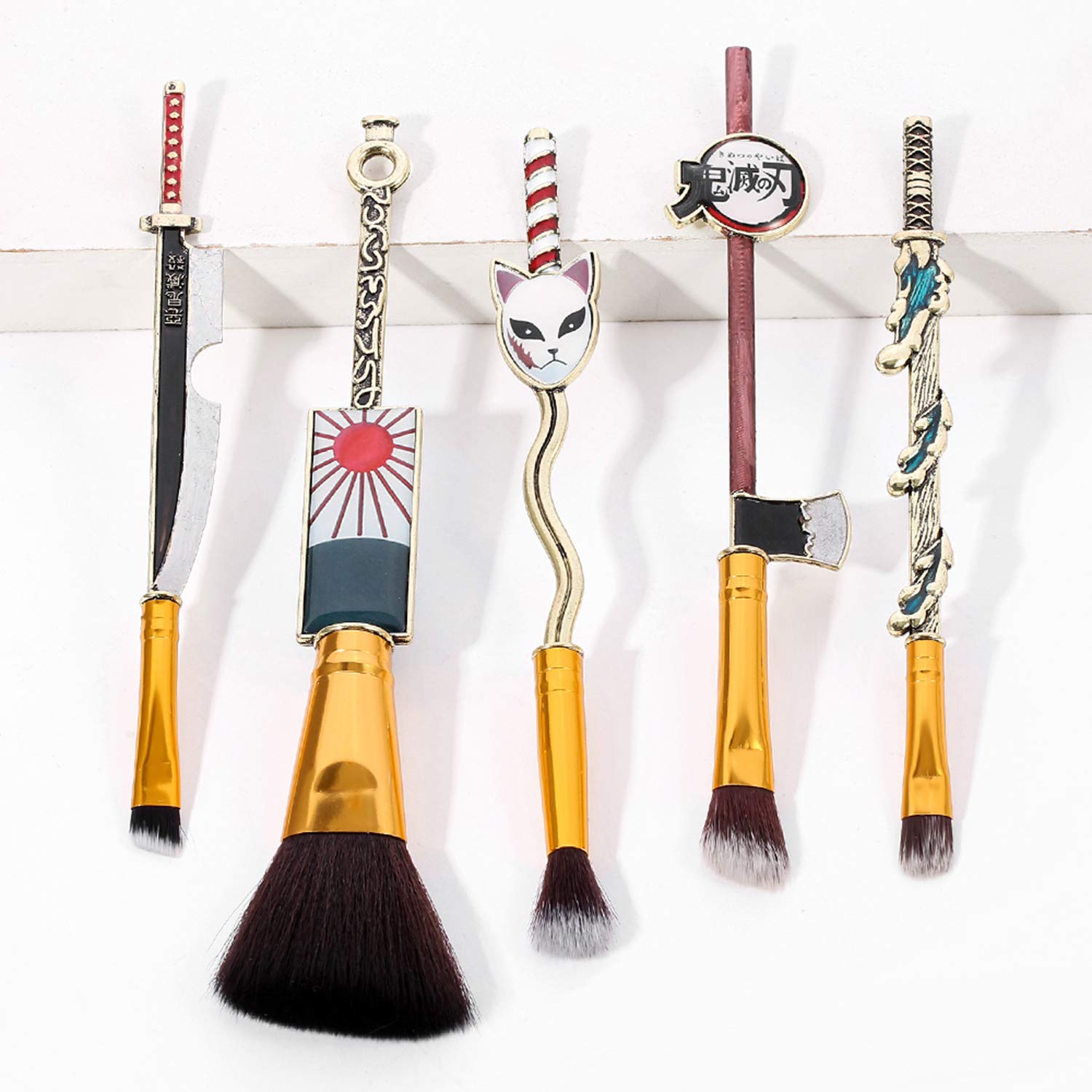 Anime Demon Slayer Makeup Brush Set