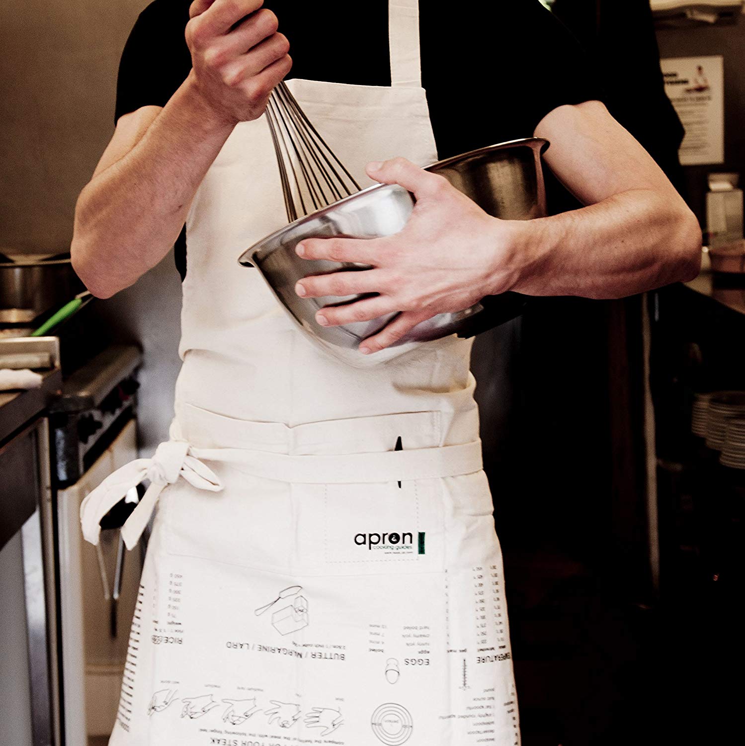 Apron with Cooking Guide