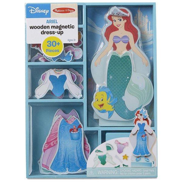  Ariel Magnetic Wooden Doll Play Set