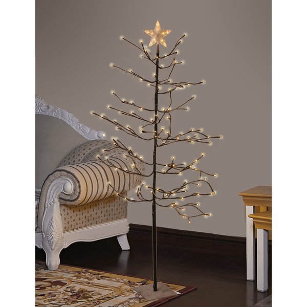 Artificial Christmas Tree with 144 White Lights