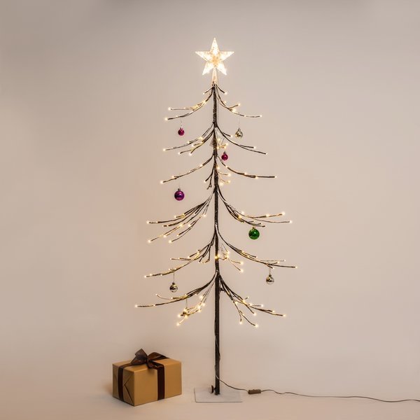 Artificial Christmas Tree with 144 White Lights