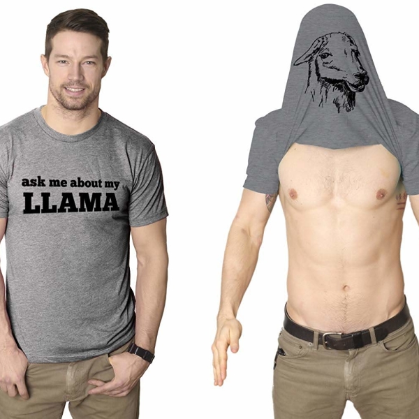 Ask Me About My Llama T-Shirt