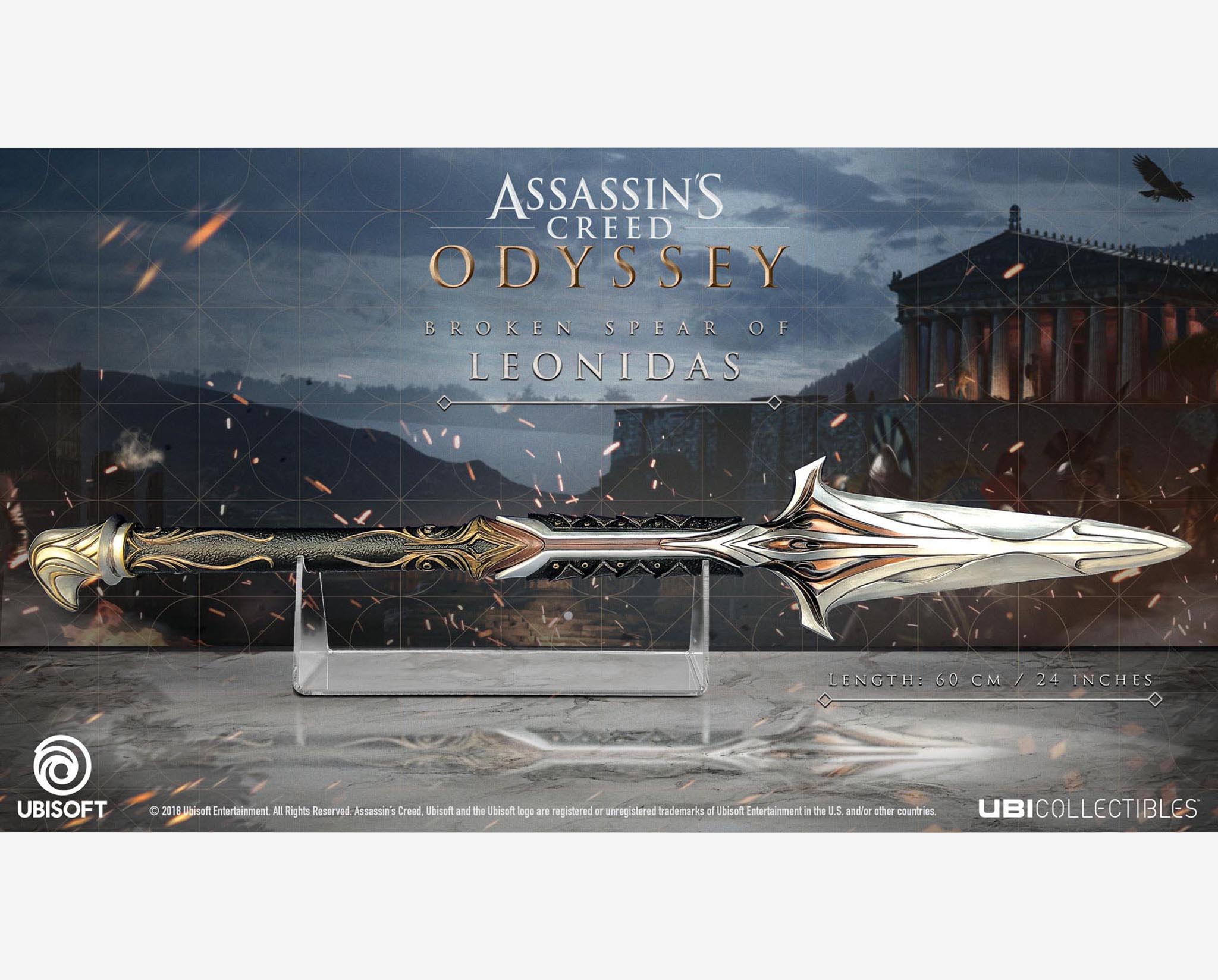 Assassin’s Creed Odyssey- Broken Spear of Leonidas Replica