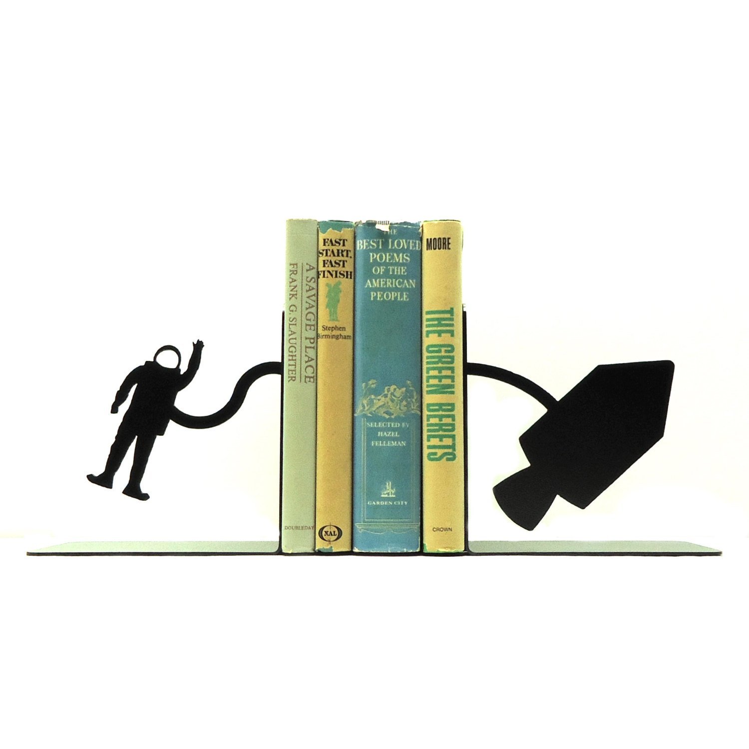 Astronaut Bookends