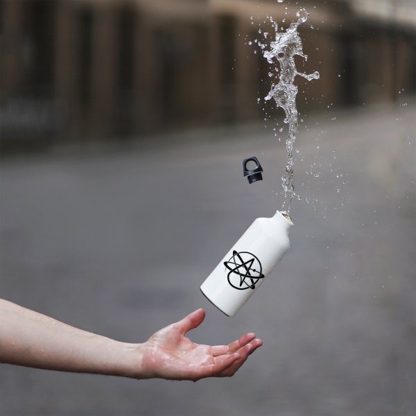 Atheist Symbol Aluminium Bottle