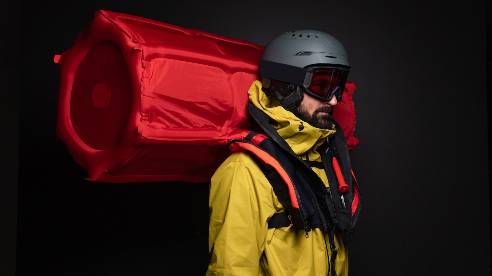 Avalanche Airbag Device for Snow Sports