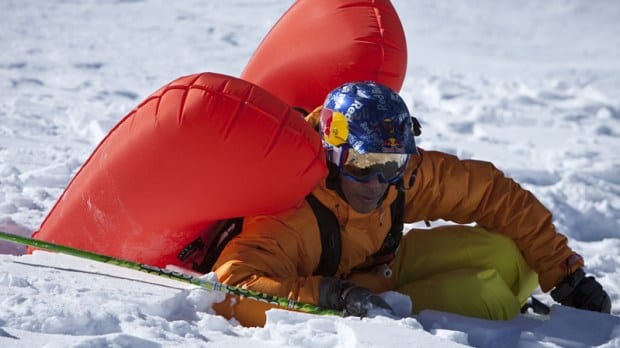 Avalanche Airbag Device for Snow Sports