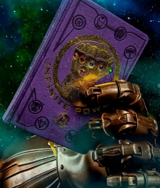 Avengers: A Simple Calculus Infinity Gauntlet LED Notebook