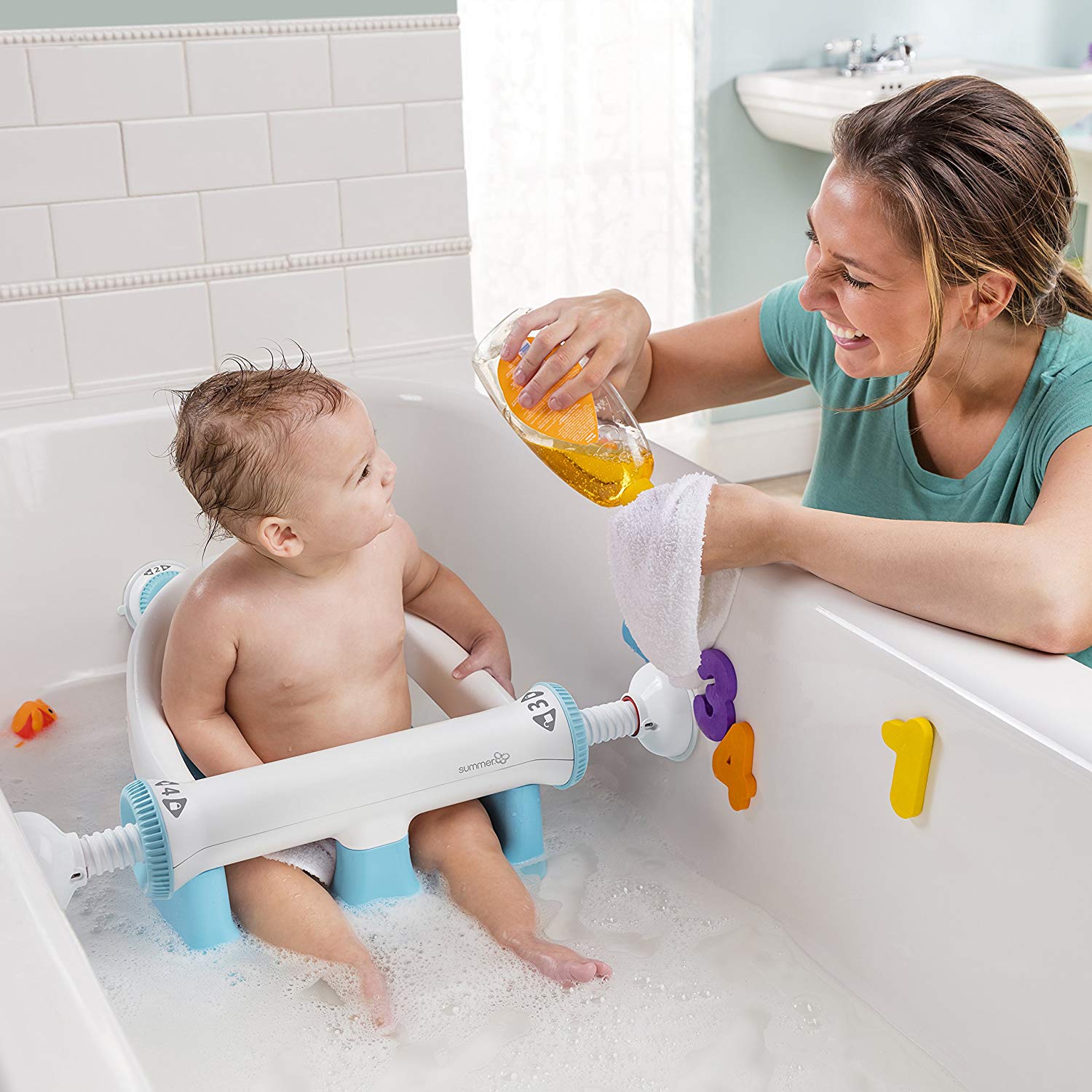 Baby Bathtub Seat With Backrest
