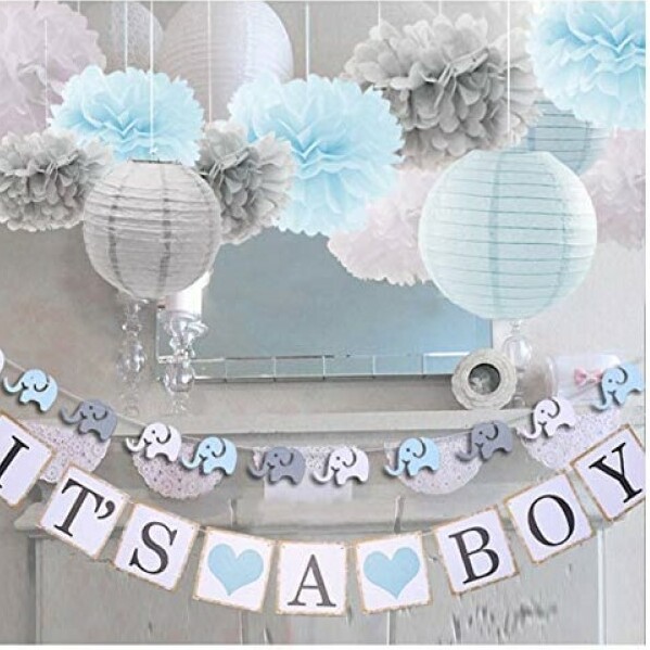 Baby Boy Shower Decorations