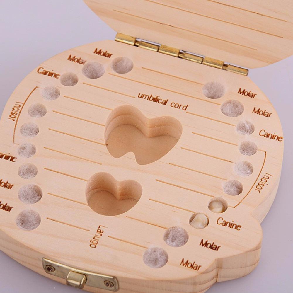 Baby Teeth Keepsake Wooden Box