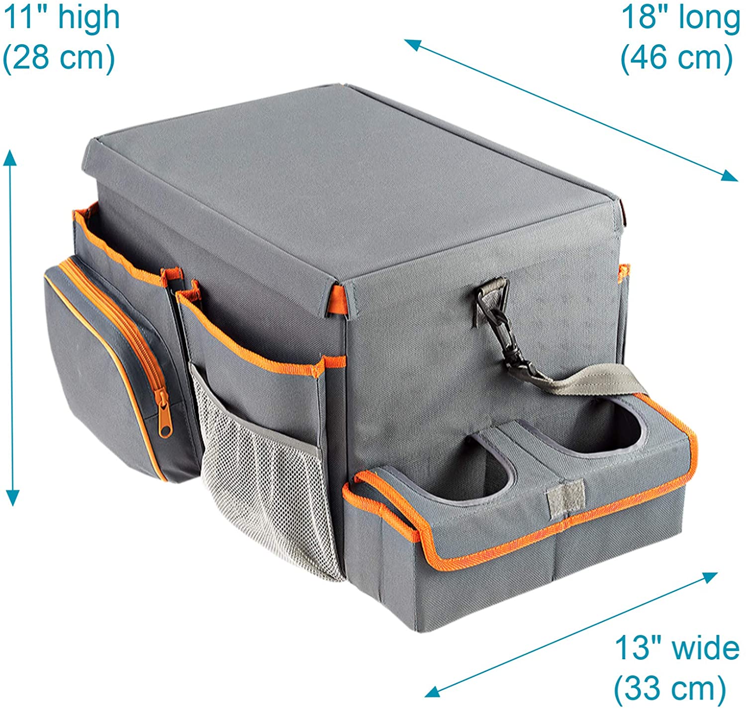 Backseat Car Organizer and Cooler For Kids