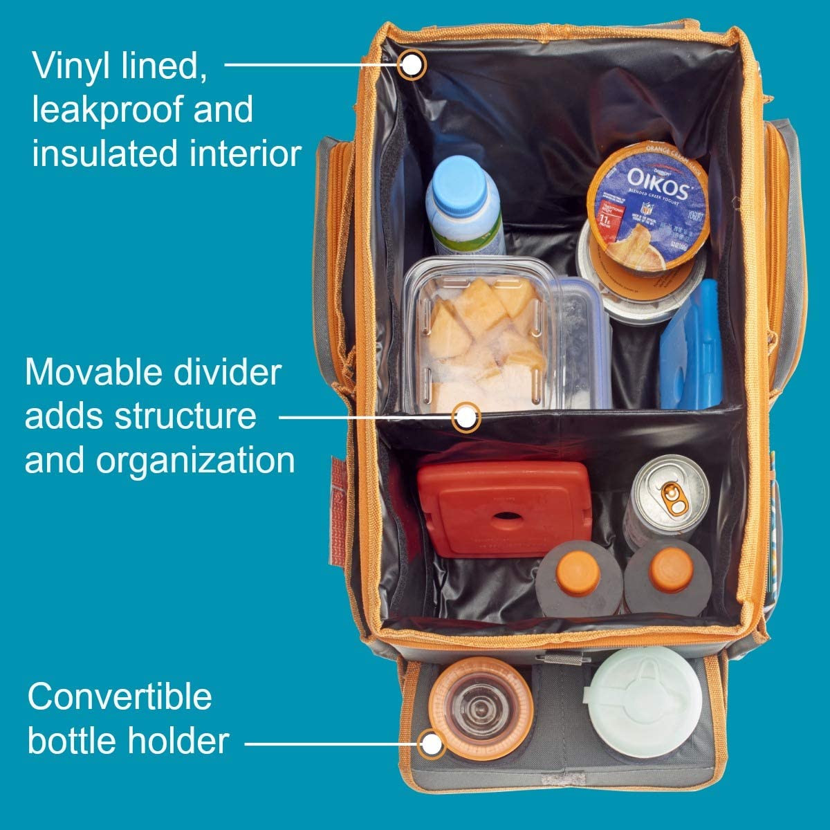 Backseat Car Organizer and Cooler For Kids