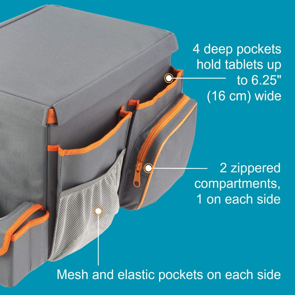 Backseat Car Organizer and Cooler For Kids