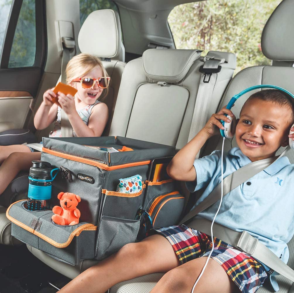 Backseat Car Organizer and Cooler For Kids