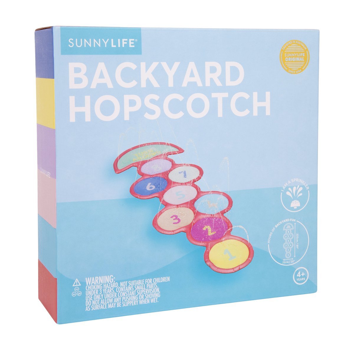 Backyard Hopscotch Water Sprinkler