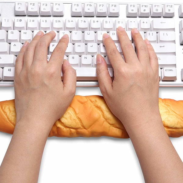 Baguette Mouse Wrist Rest Pad