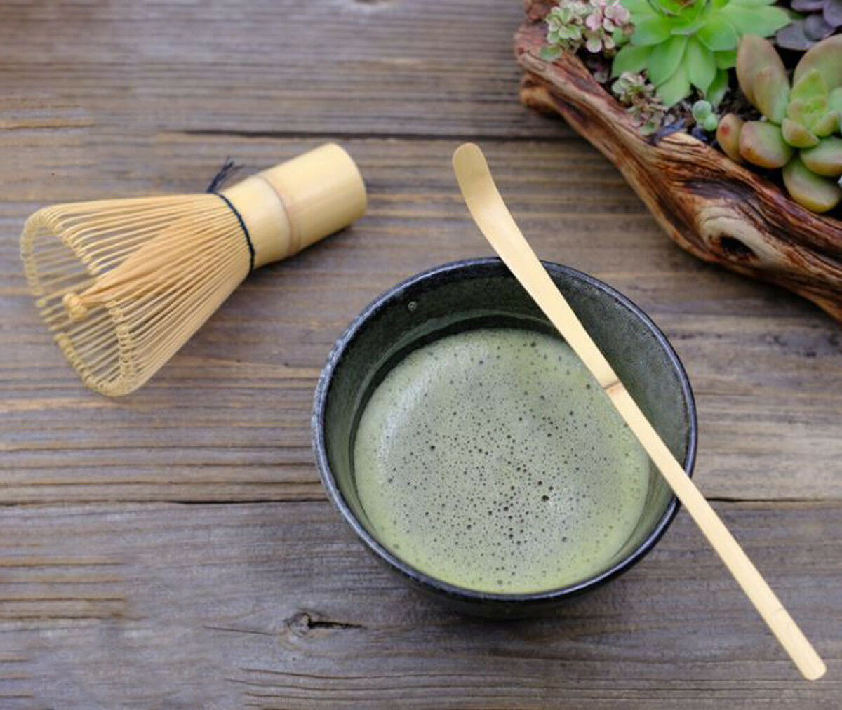 Bamboo Matcha Whisk Set