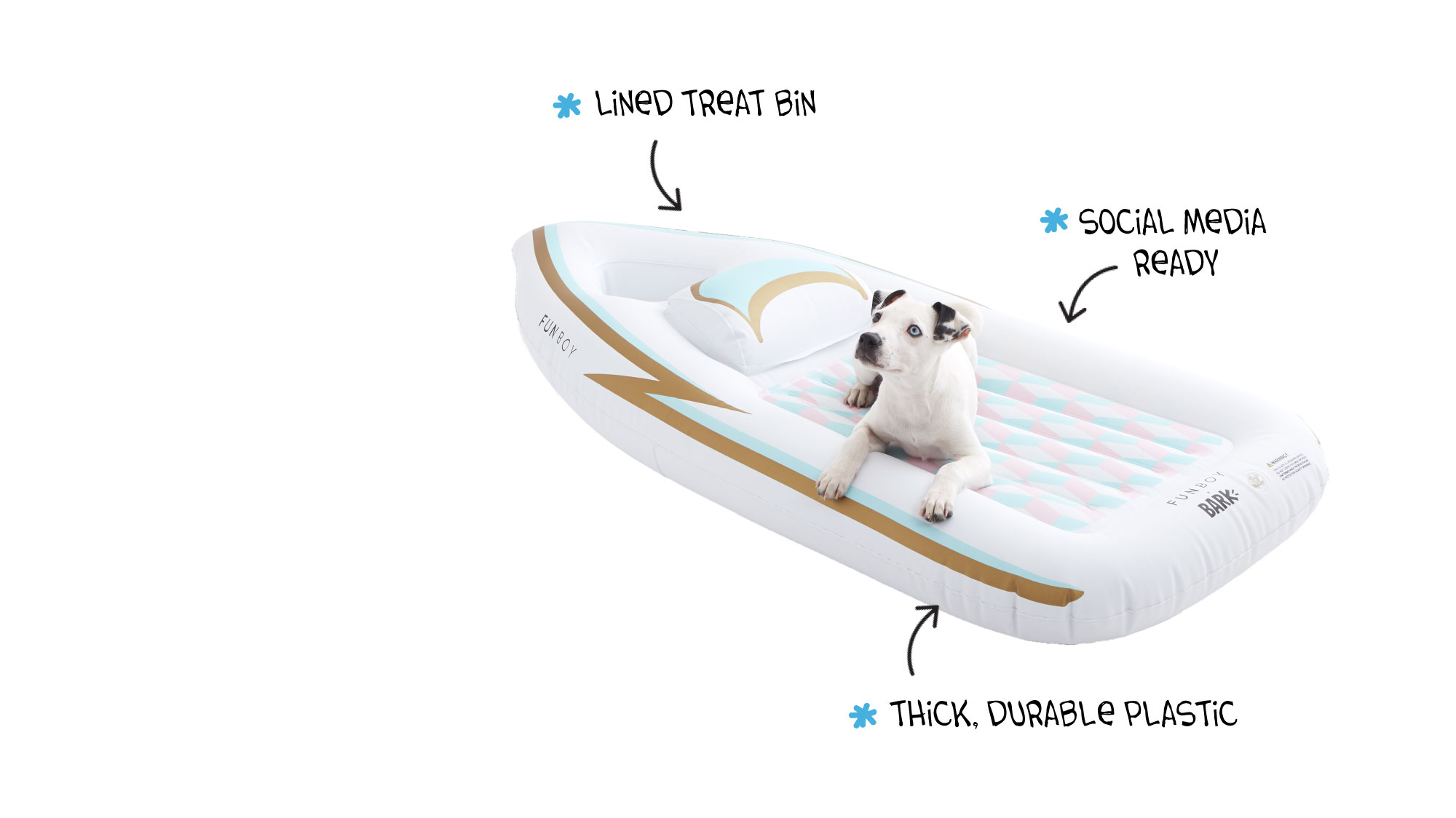 Bark Yacht Dog Pool Float