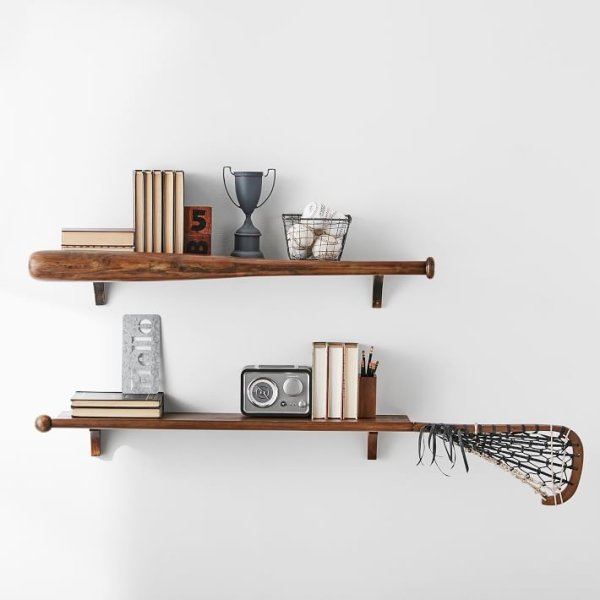 Baseball Bat Shelf