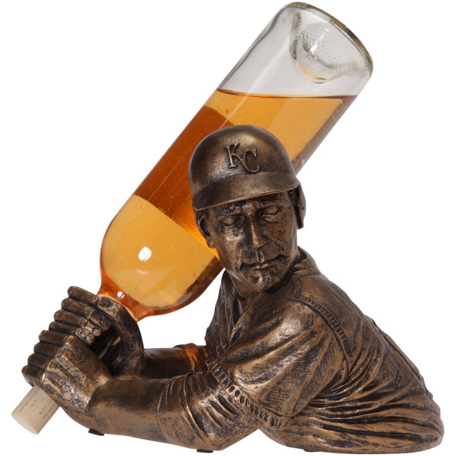 Baseball Player Wine Holder