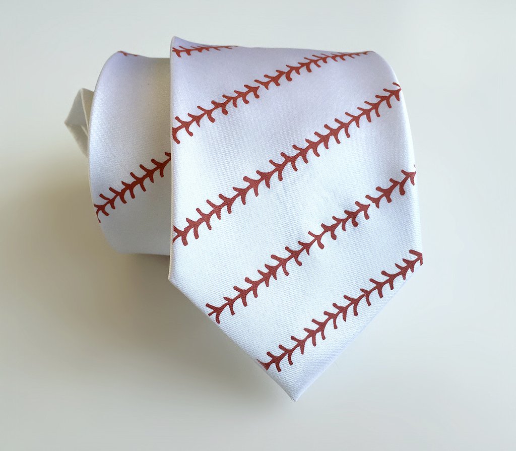 Baseball Stitch Necktie