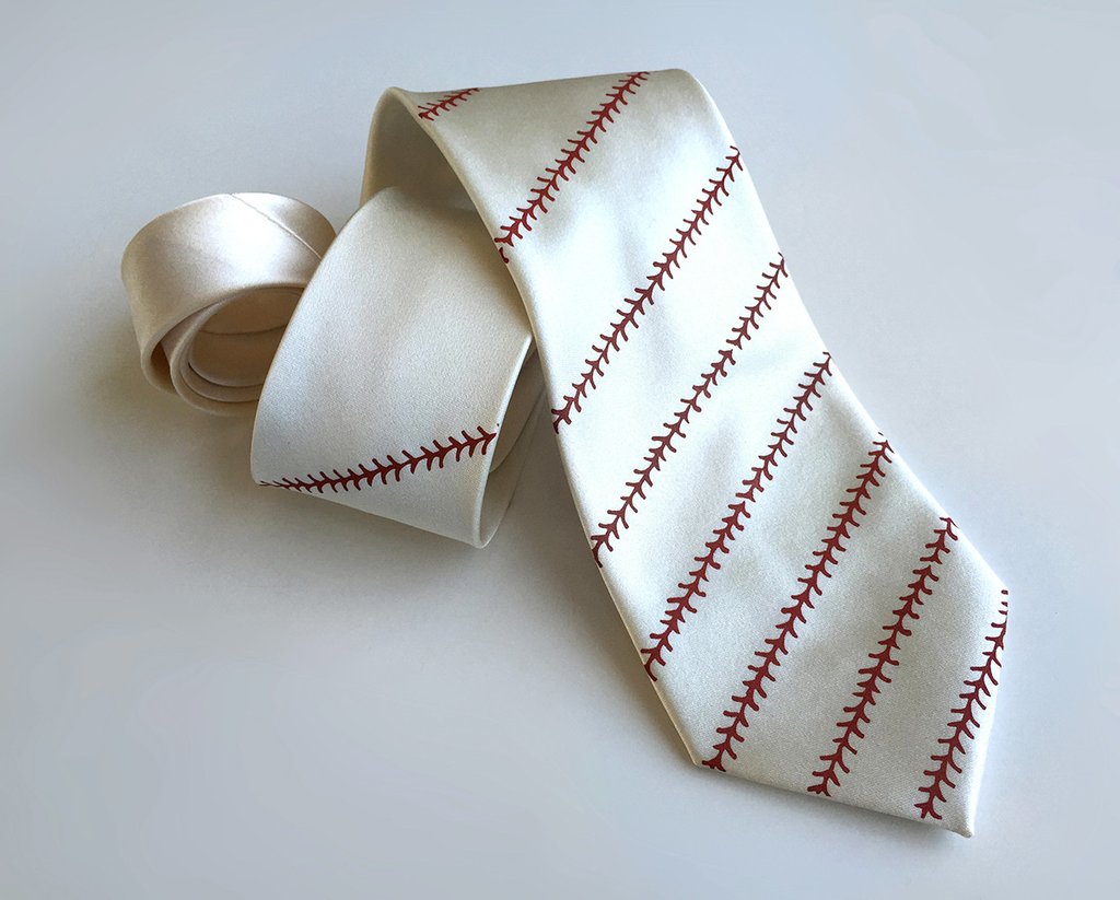 Baseball Stitch Necktie