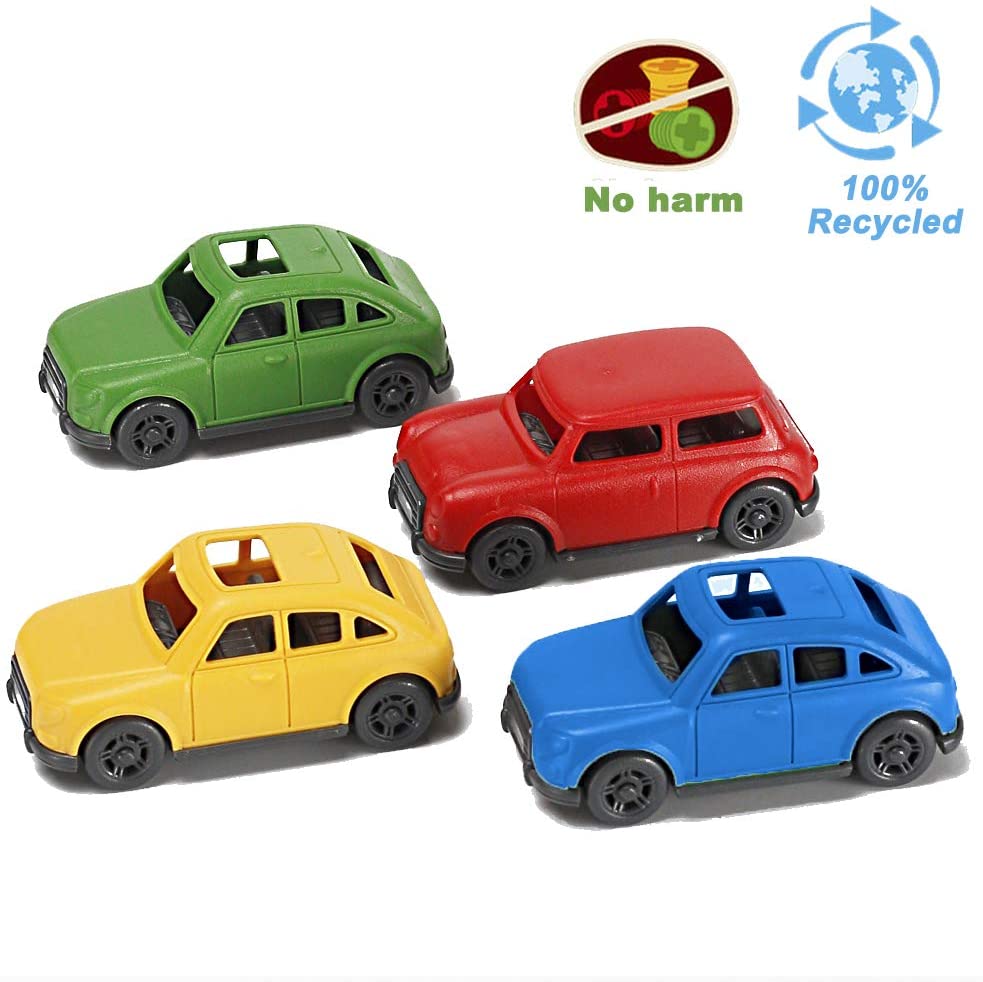 Bath Boat Toy with 4 Mini Cars