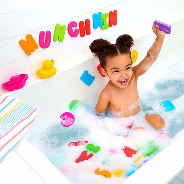 Bath Tub Alphabet Set