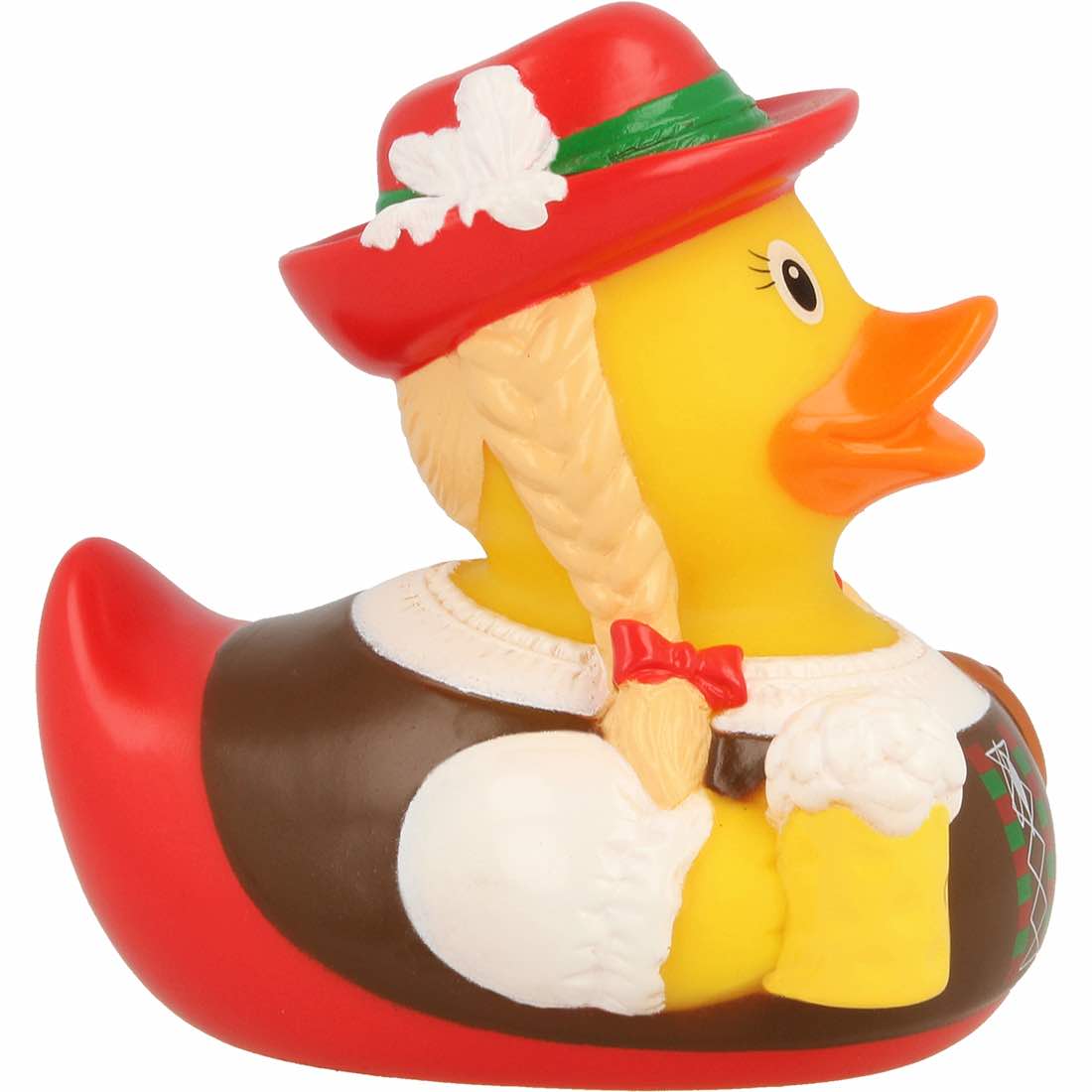 Bavarian Woman Rubber Duck