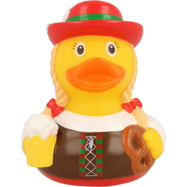 Bavarian Woman Rubber Duck